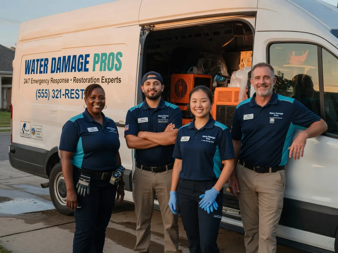 Water Damage Restoration company in Manderson, SD